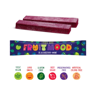 Ovocná tyčinka Fruit Mood Ostružina-Máta 20g